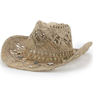 Chapeau Cow-Boy Femme Paille